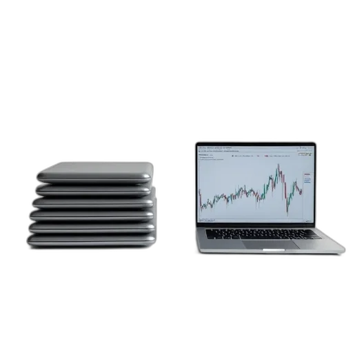 laptop, screen, displaying, graph transparent PNG cut-out