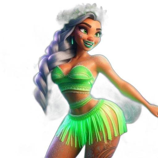 dress, concept art, 3d render, fantasy art transparent PNG cut-out