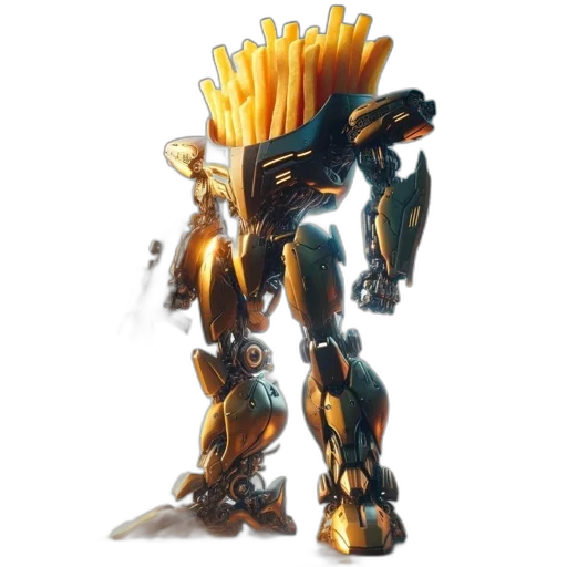 robot, weapon, food, staff transparent PNG cut-out