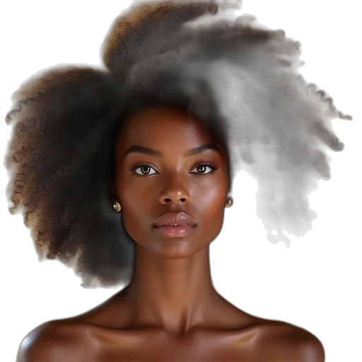 hair, crown, face, hat transparent PNG cut-out