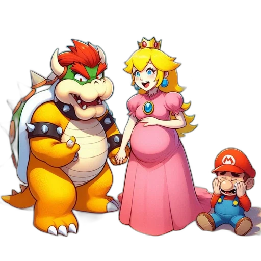 crown, dress, concept art, pixel art transparent PNG cut-out