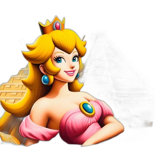 crown, dress, jewelry, 3d render transparent PNG cut-out