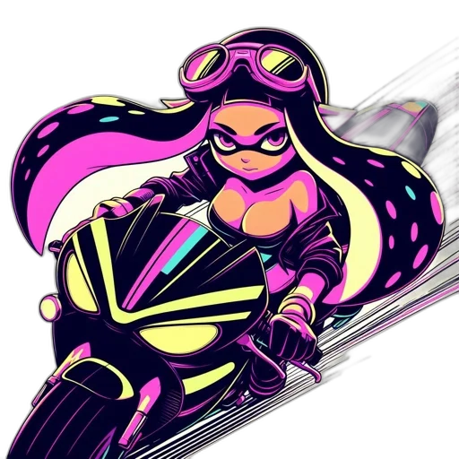 weapon, dress, concept art, vaporwave transparent PNG cut-out