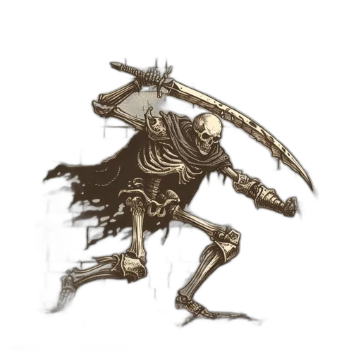 weapon, staff, robot, creature transparent PNG cut-out