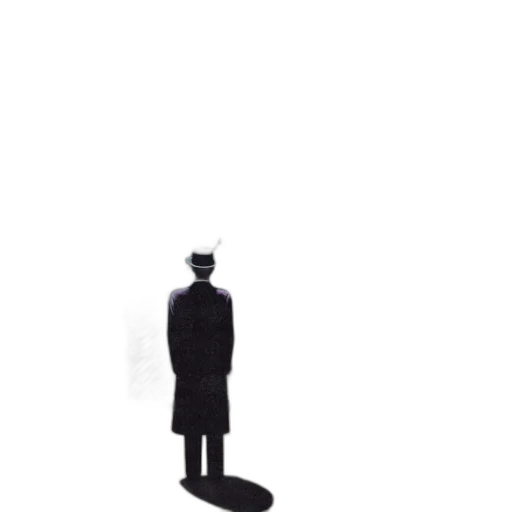 staff, hat, robot, umbrella transparent PNG cut-out