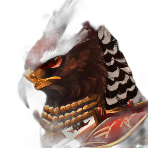 dragon, mask, crown, sword transparent PNG cut-out