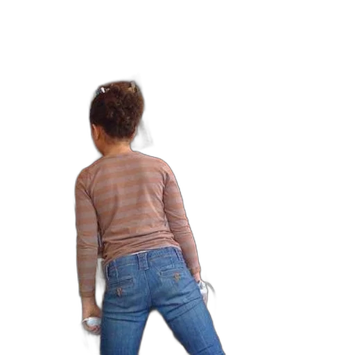 jacket, staff, hair, robot transparent PNG cut-out