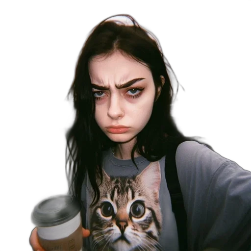 face, animal, creature, staff transparent PNG cut-out