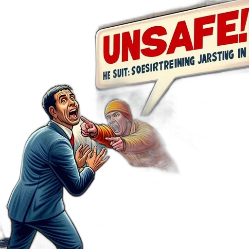 inside, office, unsafe, warning transparent PNG cut-out