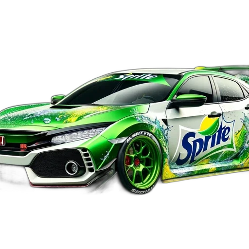 car, 3d render, concept art, photorealistic transparent PNG cut-out