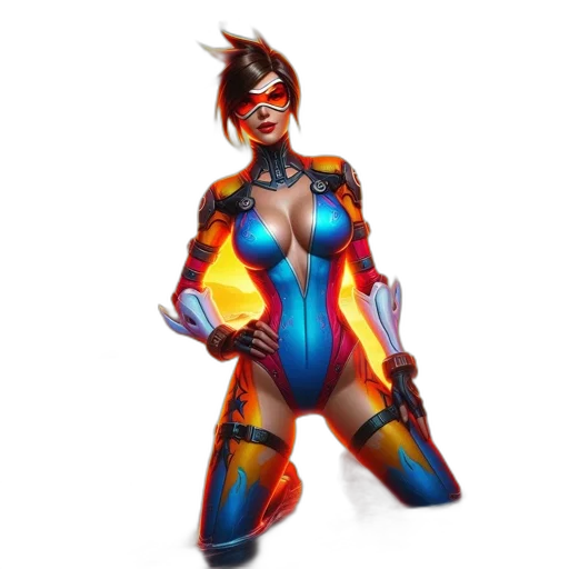 dress, concept art, comic book art, 3d render transparent PNG cut-out