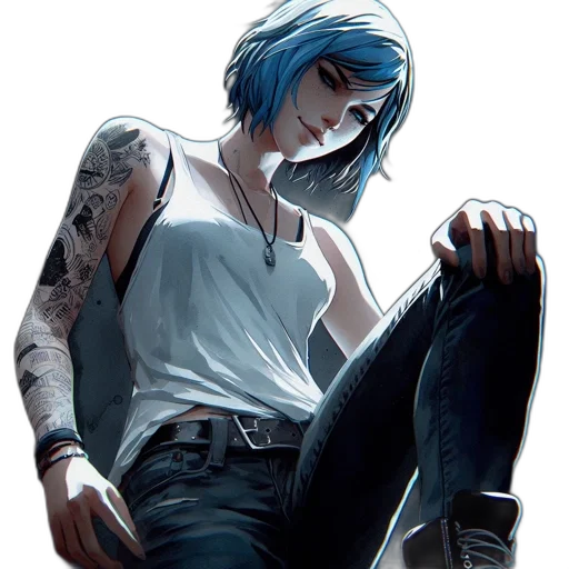 robot, comic book art, concept art, cyberpunk transparent PNG cut-out