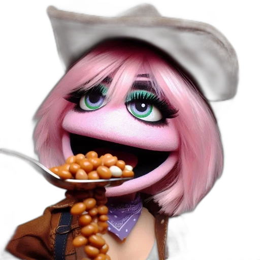food, staff, face, hat transparent PNG cut-out