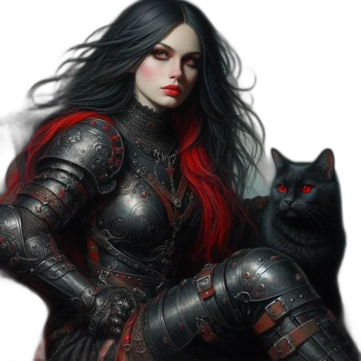 fantasy art, concept art, comic book art, photorealistic transparent PNG cut-out