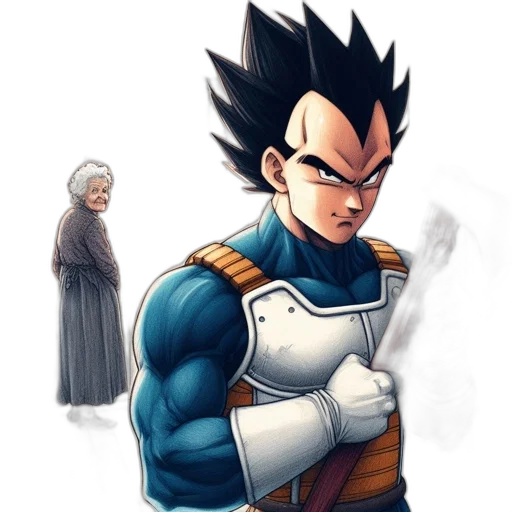 staff, jacket, face, weapon transparent PNG cut-out