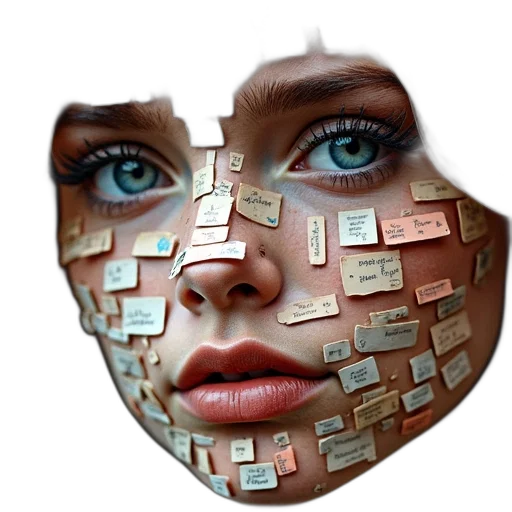 mask, face, jewelry, robot transparent PNG cut-out