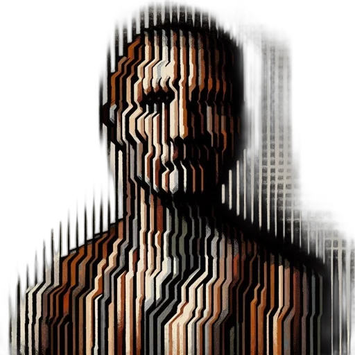 face, robot, hair, creature transparent PNG cut-out