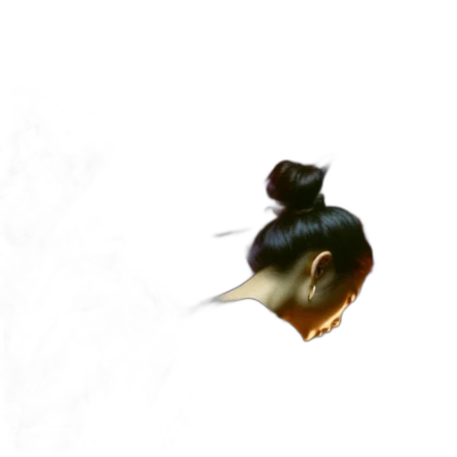 hair, crown, hat, staff transparent PNG cut-out