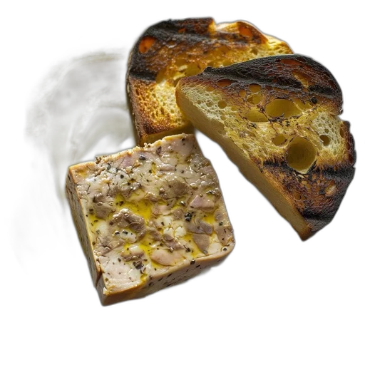 food, 3d render, photorealistic, terrine transparent PNG cut-out
