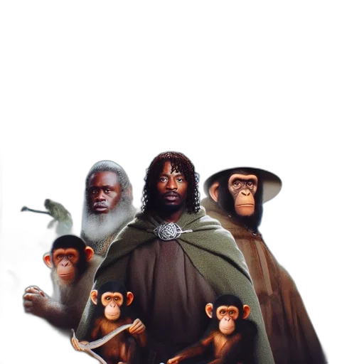 staff, animal, concept art, fantasy art transparent PNG cut-out