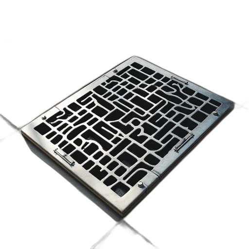 jewelry, modern, metallic, drain transparent PNG cut-out
