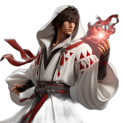 dragon, staff, fantasy art, concept art transparent PNG cut-out