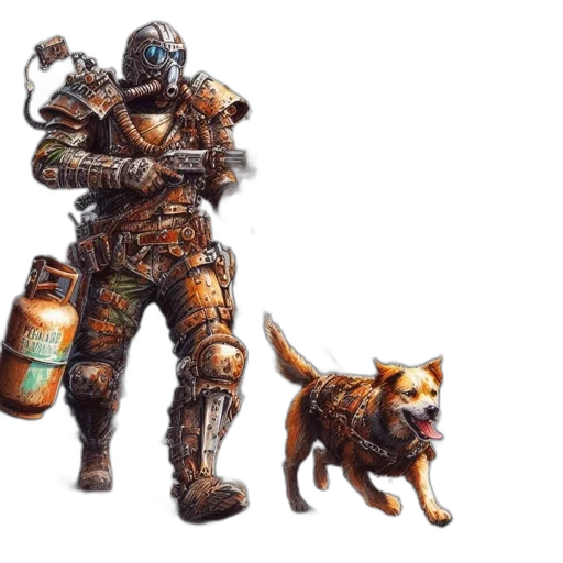 robot, animal, weapon, concept art transparent PNG cut-out