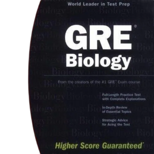 book, cover, gre, biology transparent PNG cut-out