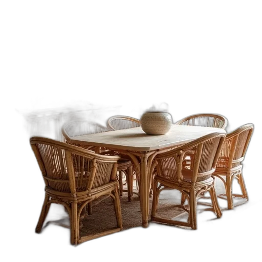furniture, 3d render, photorealistic, earth tones transparent PNG cut-out