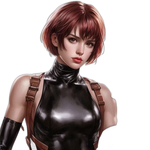 concept art, comic book art, fantasy art, cyberpunk transparent PNG cut-out