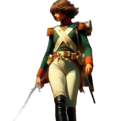 staff, sword, weapon, jacket transparent PNG cut-out