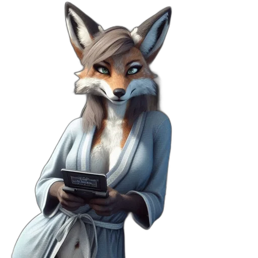 staff, dress, animal, concept art transparent PNG cut-out
