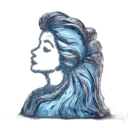 hair, crown, face, mask transparent PNG cut-out