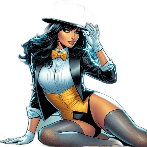 hat, comic book art, concept art, cartoon transparent PNG cut-out