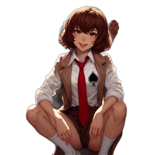 staff, jacket, creature, dress transparent PNG cut-out
