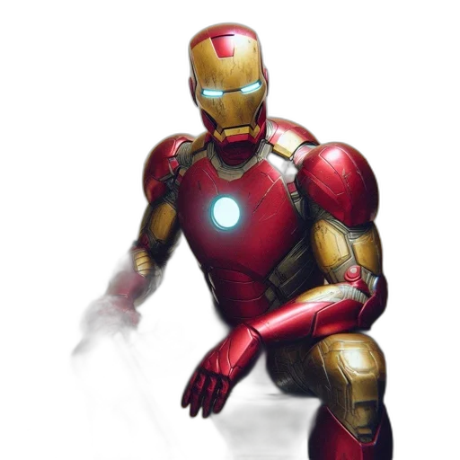 robot, weapon, comic book art, concept art transparent PNG cut-out
