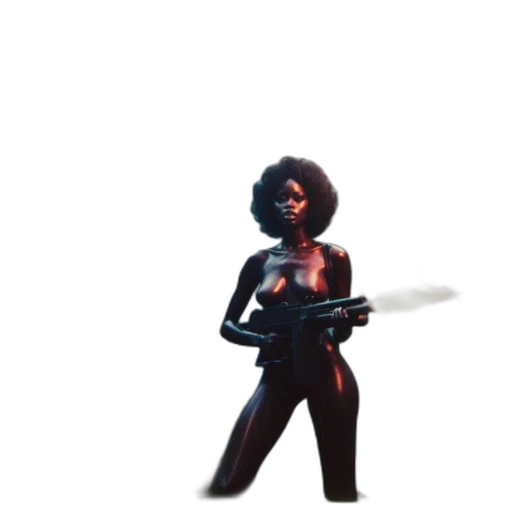 weapon, staff, sword, hair transparent PNG cut-out