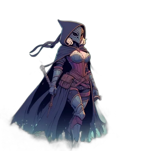 sword, weapon, dress, staff transparent PNG cut-out
