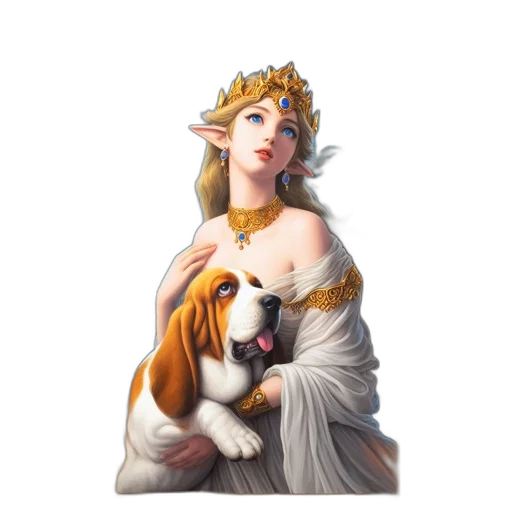 crown, dress, staff, jewelry transparent PNG cut-out