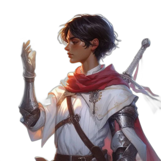 sword, staff, weapon, fantasy art transparent PNG cut-out
