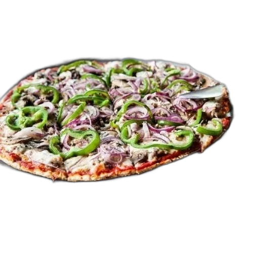 food, crown, 3d render, photorealistic transparent PNG cut-out