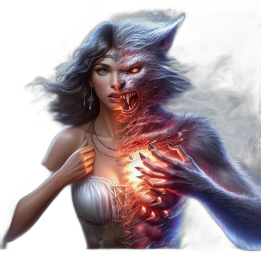creature, fantasy art, concept art, comic book art transparent PNG cut-out