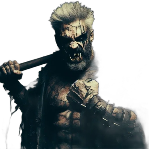 face, staff, concept art, fantasy art transparent PNG cut-out
