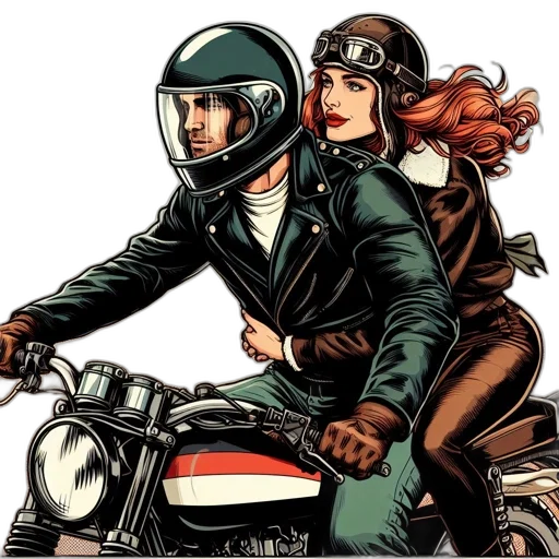 jacket, comic book art, concept art, cartoon transparent PNG cut-out