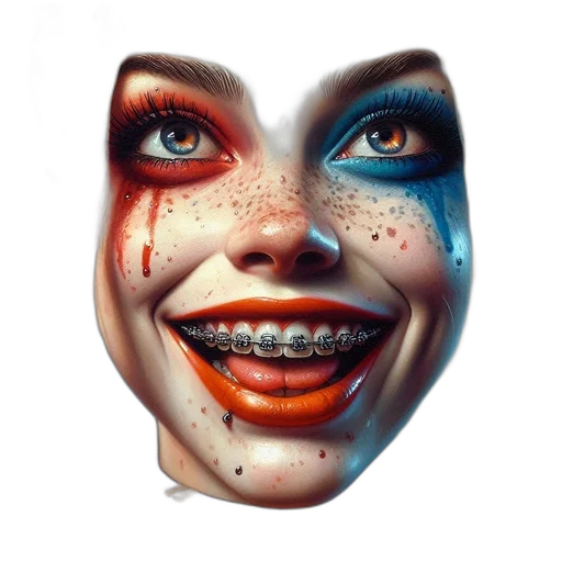 mask, face, jewelry, creature transparent PNG cut-out