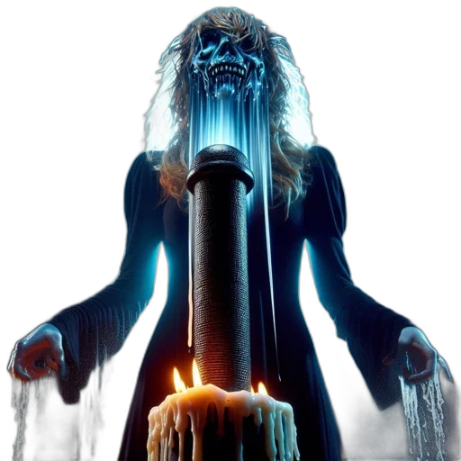 creature, staff, sword, mask transparent PNG cut-out