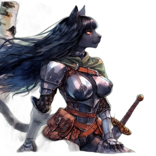 dragon, sword, animal, fantasy art transparent PNG cut-out