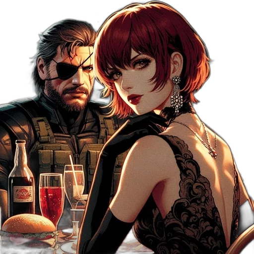 cyberpunk, comic book art, concept art, fantasy art transparent PNG cut-out
