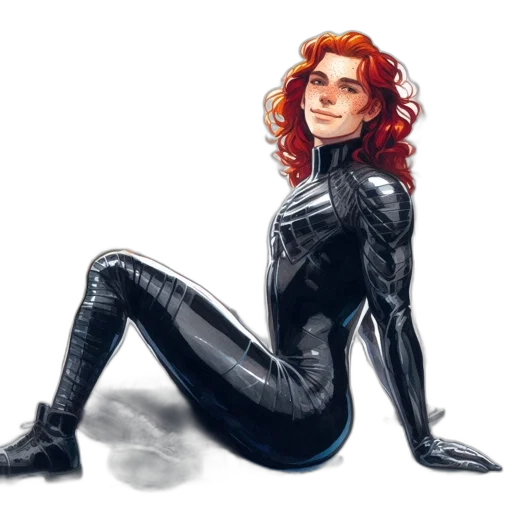 concept art, comic book art, fantasy art, watercolor transparent PNG cut-out