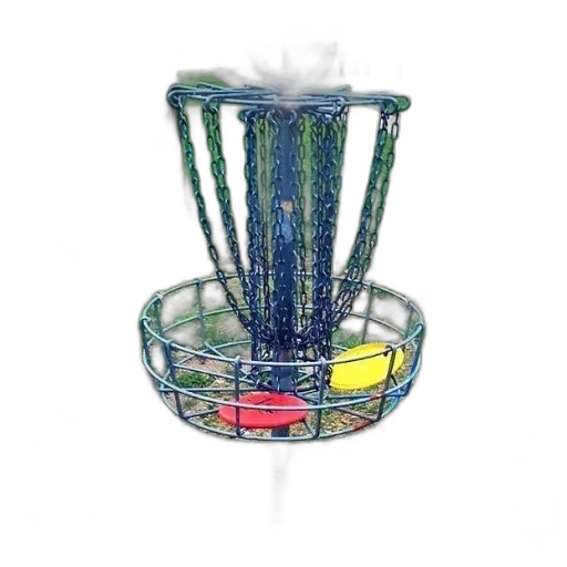 crown, 3d render, disc, golf transparent PNG cut-out